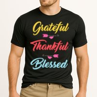 Grateful Thankful Blessed Performance Shirt