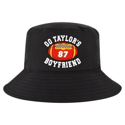Go TaylorS Boyfriend I Just Here For Travis Cool Comfort Performance Bucket Hat