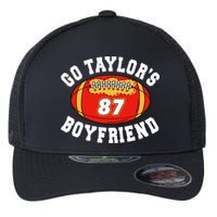 Go TaylorS Boyfriend I Just Here For Travis Flexfit Unipanel Trucker Cap