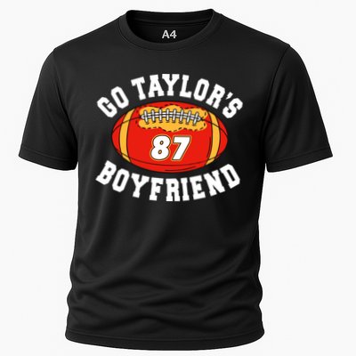 Go TaylorS Boyfriend I Just Here For Travis Performance Shirt