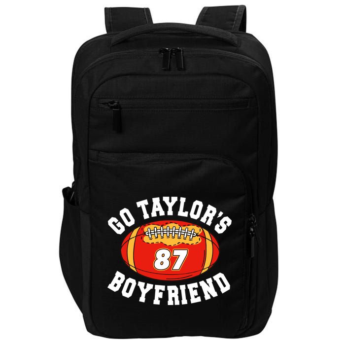 Go TaylorS Boyfriend I Just Here For Travis Impact Tech Backpack