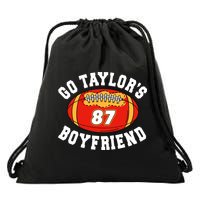 Go TaylorS Boyfriend I Just Here For Travis Drawstring Bag