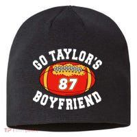 Go TaylorS Boyfriend I Just Here For Travis Sustainable Beanie