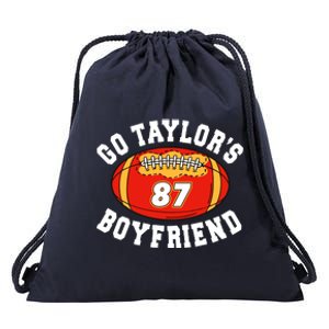 Go TaylorS Boyfriend I Just Here For Travis Drawstring Bag