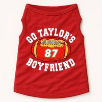 Go TaylorS Boyfriend I Just Here For Travis Doggie Tank