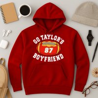 Go TaylorS Boyfriend I Just Here For Travis Hoodie