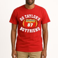 Go TaylorS Boyfriend I Just Here For Travis Tall T-Shirt
