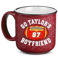 Go TaylorS Boyfriend I Just Here For Travis 15oz Campfire Ceramic Mug