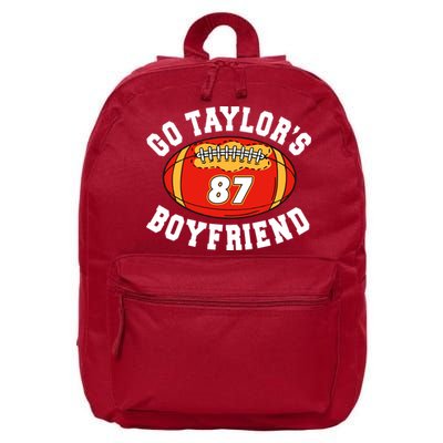 Go TaylorS Boyfriend I Just Here For Travis 16 in Basic Backpack