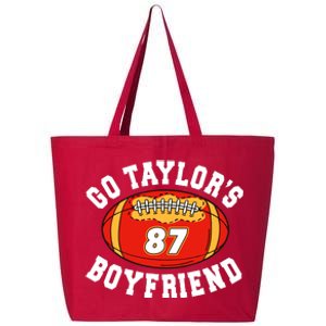 Go TaylorS Boyfriend I Just Here For Travis 25L Jumbo Tote