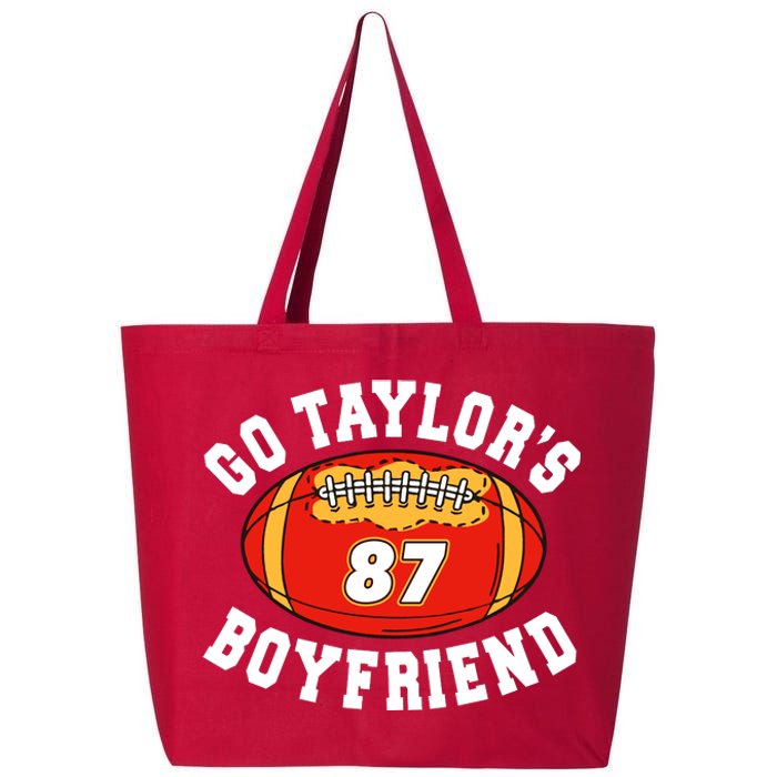 Go TaylorS Boyfriend I Just Here For Travis 25L Jumbo Tote