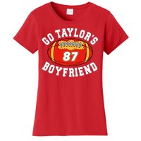 Go TaylorS Boyfriend I Just Here For Travis Women's T-Shirt