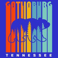 Gatlinburg Tennessee Bear Great Smoky Mountains Hiking Retro Gift Tall T-Shirt