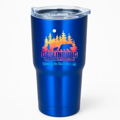 Gatlinburg Tennessee Bear Great Smoky Mountains Tie Dye Gift Tumbler