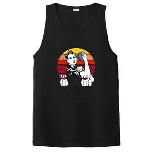 Grab Those Balls Ladies Bowling Retro Fun Bowling Cool Gift PosiCharge Competitor Tank