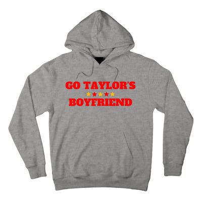 Go TaylorS Boyfriend Football Fan 87 Trending Design Tall Hoodie