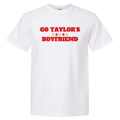 Go TaylorS Boyfriend Football Fan 87 Trending Design Garment-Dyed Heavyweight T-Shirt