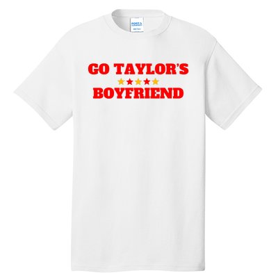 Go TaylorS Boyfriend Football Fan 87 Trending Design Tall T-Shirt