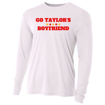 Go TaylorS Boyfriend Football Fan 87 Trending Design Cooling Performance Long Sleeve Crew