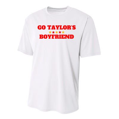 Go TaylorS Boyfriend Football Fan 87 Trending Design Performance Sprint T-Shirt