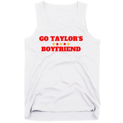 Go TaylorS Boyfriend Football Fan 87 Trending Design Tank Top