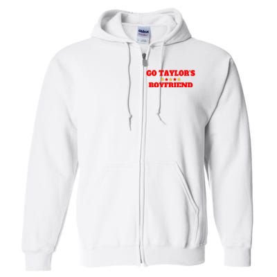 Go TaylorS Boyfriend Football Fan 87 Trending Design Full Zip Hoodie