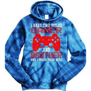 Gamers Tee Birthday Gift Ideas Funny Retro Gaming Brother Gift Tie Dye Hoodie