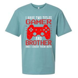 Gamers Tee Birthday Gift Ideas Funny Retro Gaming Brother Gift Sueded Cloud Jersey T-Shirt