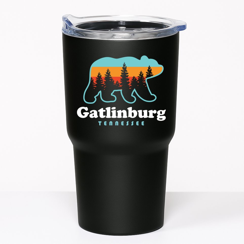 Gatlinburg Tennessee Bear Great Smoky Mountains Tumbler