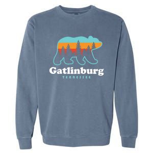 Gatlinburg Tennessee Bear Great Smoky Mountains Garment-Dyed Sweatshirt