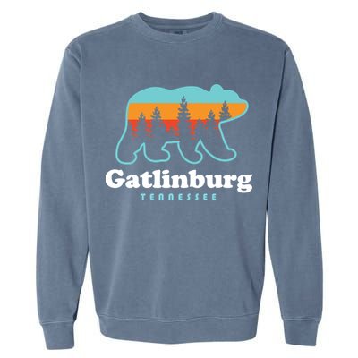 Gatlinburg Tennessee Bear Great Smoky Mountains Garment-Dyed Sweatshirt
