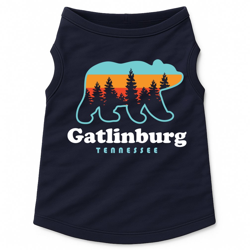 Gatlinburg Tennessee Bear Great Smoky Mountains Doggie Tank