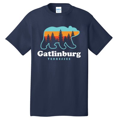 Gatlinburg Tennessee Bear Great Smoky Mountains Tall T-Shirt