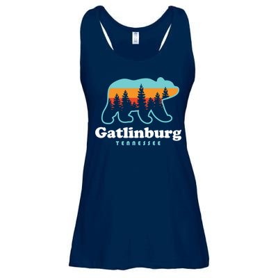 Gatlinburg Tennessee Bear Great Smoky Mountains Ladies Essential Flowy Tank