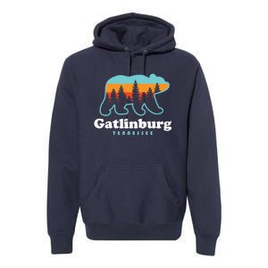 Gatlinburg Tennessee Bear Great Smoky Mountains Premium Hoodie