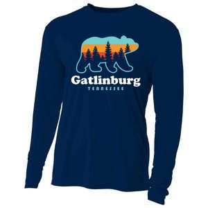 Gatlinburg Tennessee Bear Great Smoky Mountains Cooling Performance Long Sleeve Crew