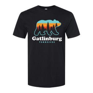 Gatlinburg Tennessee Bear Great Smoky Mountains Softstyle® CVC T-Shirt