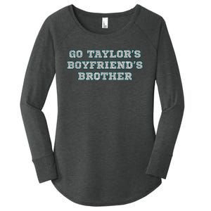 Go TaylorS BoyfriendS Brother Cute Women's Perfect Tri Tunic Long Sleeve Shirt