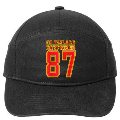 Go Taylor’S Boyfriend Best Funny 7-Panel Snapback Hat