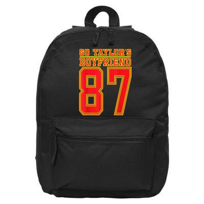 Go Taylor’S Boyfriend Best Funny 16 in Basic Backpack
