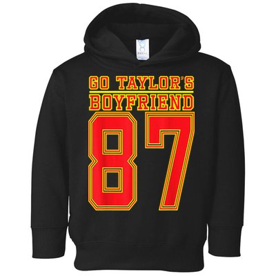 Go Taylor’S Boyfriend Best Funny Toddler Hoodie