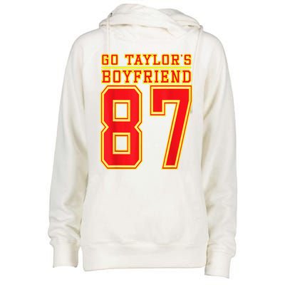 Go Taylor’S Boyfriend Best Funny Womens Funnel Neck Pullover Hood