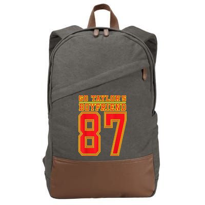Go Taylor’S Boyfriend Best Funny Cotton Canvas Backpack
