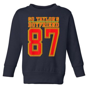 Go Taylor’S Boyfriend Best Funny Toddler Sweatshirt