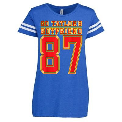 Go Taylor’S Boyfriend Best Funny Enza Ladies Jersey Football T-Shirt