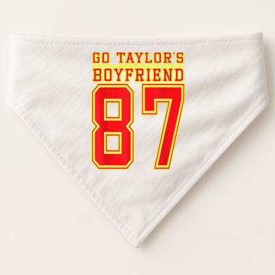 Go Taylor’S Boyfriend Best Funny USA-Made Doggie Bandana