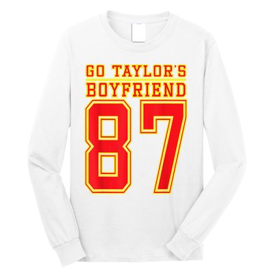 Go Taylor’S Boyfriend Best Funny Long Sleeve Shirt