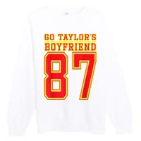 Go Taylor’S Boyfriend Best Funny Premium Crewneck Sweatshirt