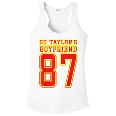 Go Taylor’S Boyfriend Best Funny Ladies PosiCharge Competitor Racerback Tank