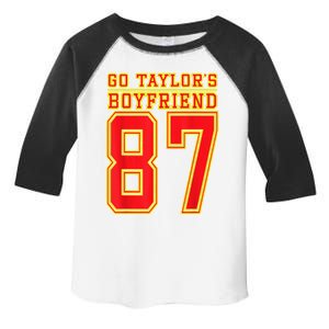 Go Taylor’S Boyfriend Best Funny Toddler Fine Jersey T-Shirt